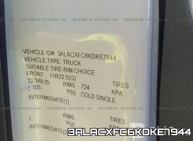 3ALACXFC6KDKE7944