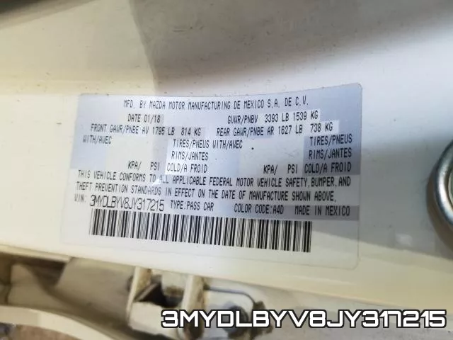 3MYDLBYV8JY317215