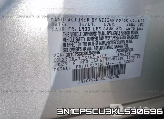 3N1CP5CU3KL530696