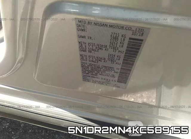 5N1DR2MN4KC589155