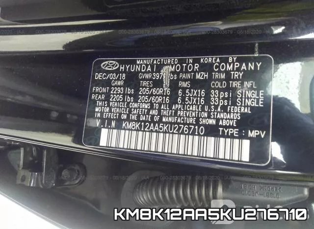 KM8K12AA5KU276710