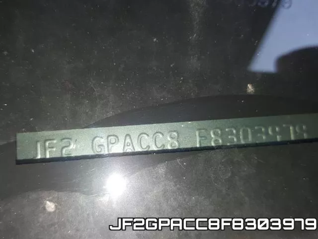 JF2GPACC8F8303979
