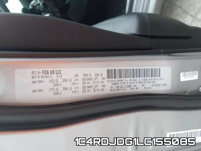 1C4RDJDG1LC155085