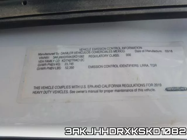 3AKJHHDRXKSKD1082