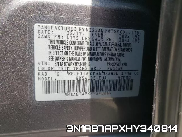 3N1AB7APXHY340814