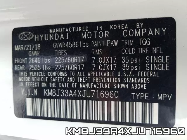 KM8J33A4XJU716960