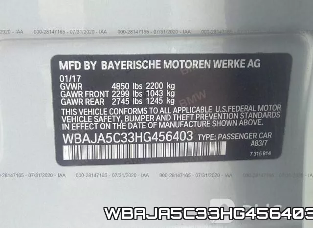 WBAJA5C33HG456403_9.webp