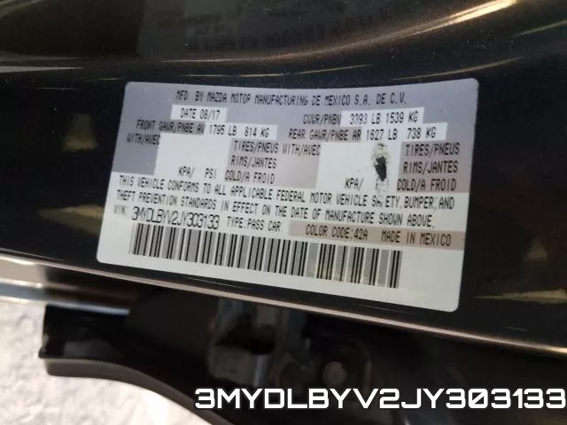 3MYDLBYV2JY303133