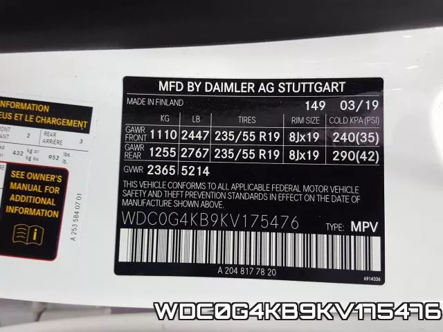 WDC0G4KB9KV175476