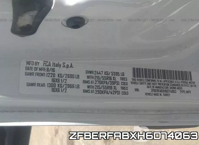 ZFBERFABXH6D74063