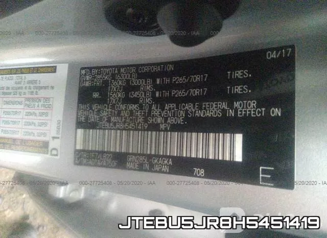 JTEBU5JR8H5451419