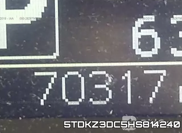 5TDKZ3DC5HS814240