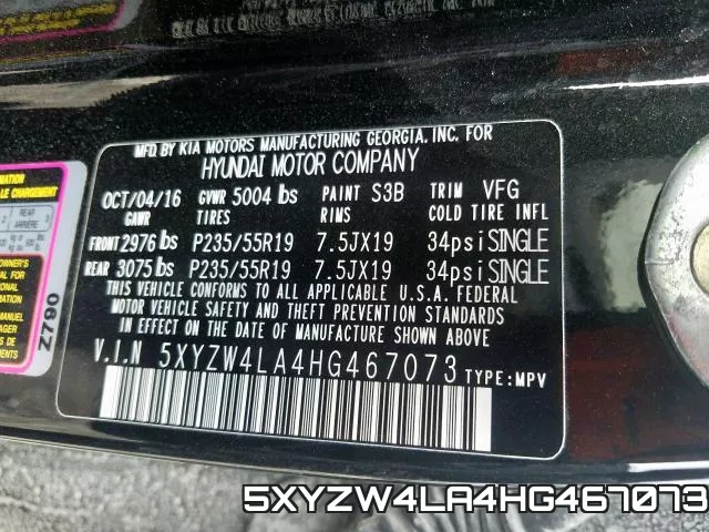 5XYZW4LA4HG467073