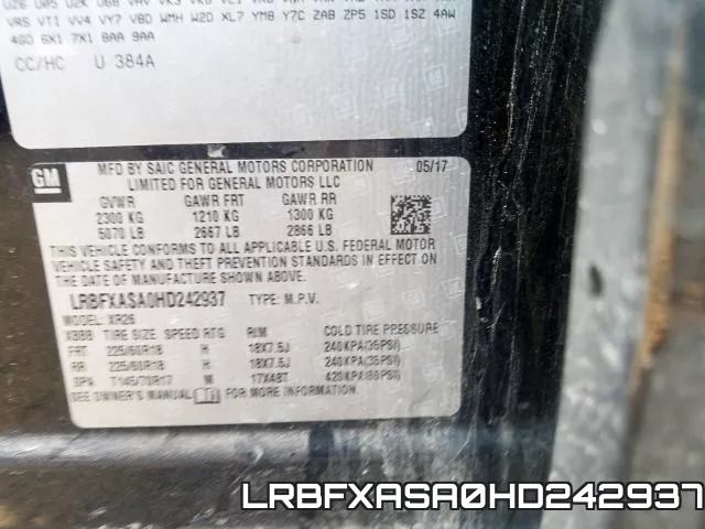 LRBFXASA0HD242937