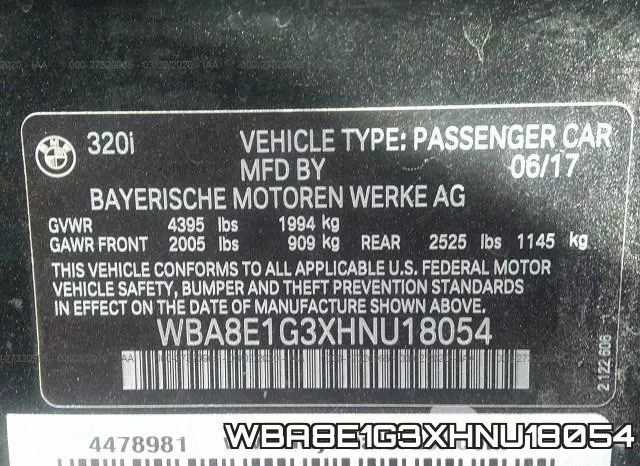 WBA8E1G3XHNU18054