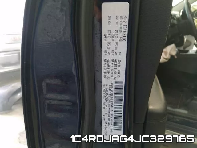 1C4RDJAG4JC329765