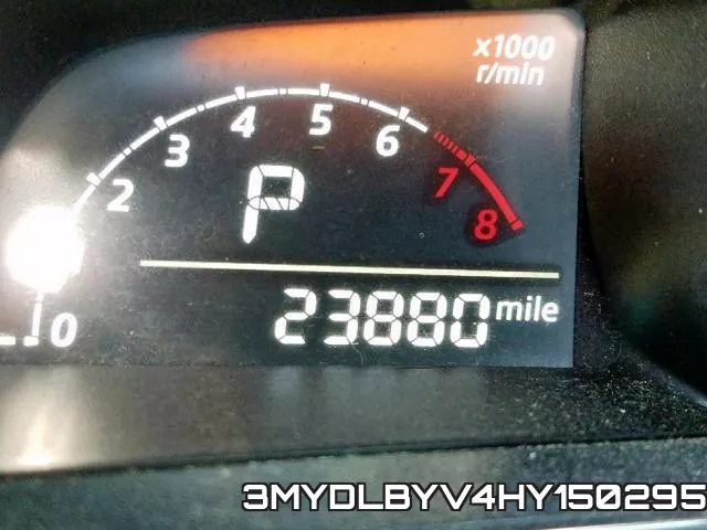 3MYDLBYV4HY150295