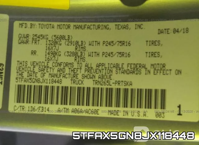 5TFAX5GN8JX118448