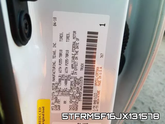 5TFRM5F16JX131578