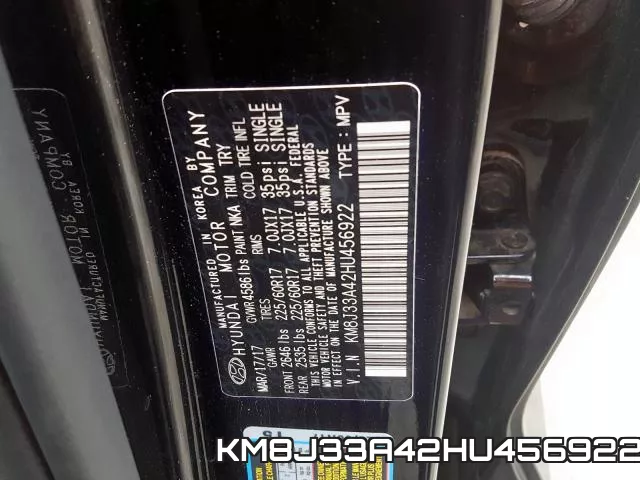 KM8J33A42HU456922