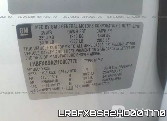 LRBFXBSA2HD007770