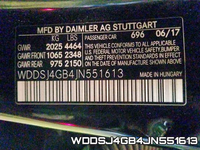 WDDSJ4GB4JN551613