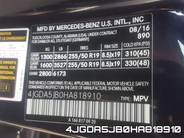 4JGDA5JB0HA818910