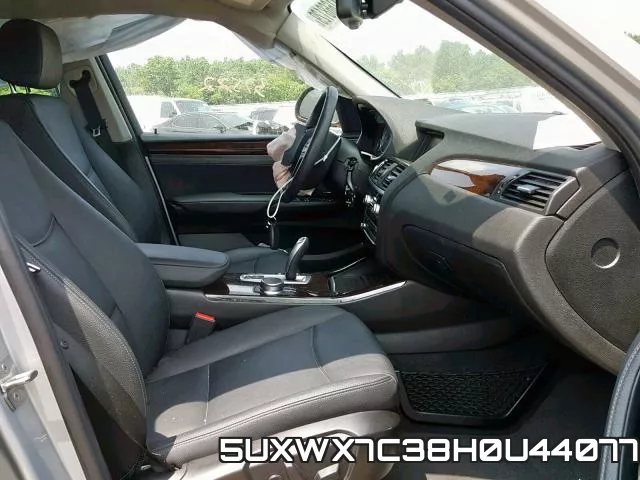 5UXWX7C38H0U44077