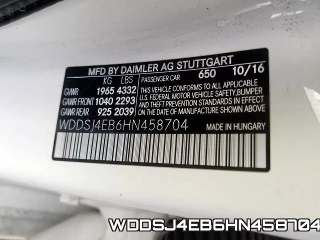 WDDSJ4EB6HN458704