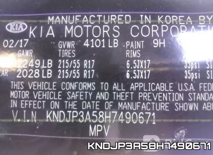 KNDJP3A58H7490671