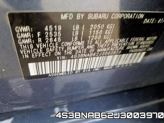 4S3BNAB62J3003970