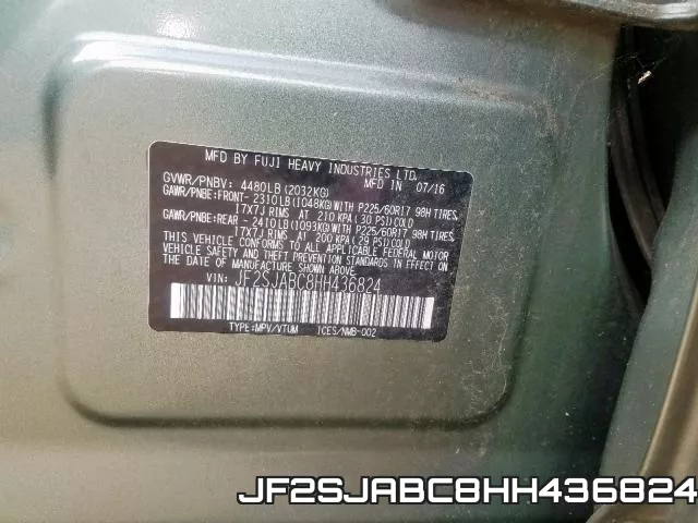 JF2SJABC8HH436824
