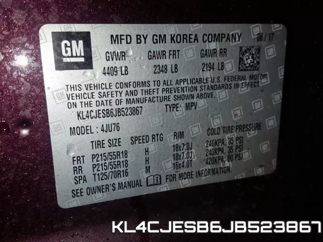 KL4CJESB6JB523867