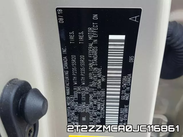 2T2ZZMCA0JC116861