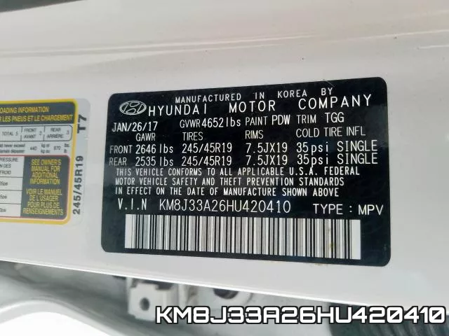 KM8J33A26HU420410