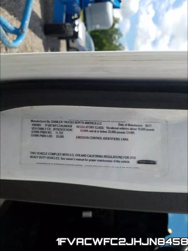 1FVACWFC2JHJN8458
