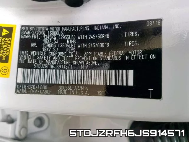5TDJZRFH6JS914571