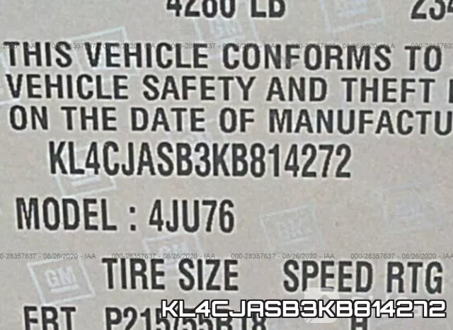 KL4CJASB3KB814272