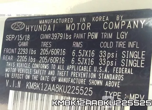 KM8K12AA8KU225525
