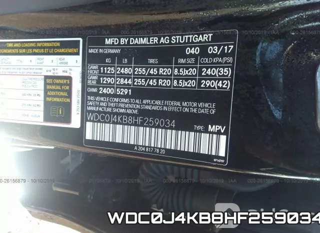WDC0J4KB8HF259034
