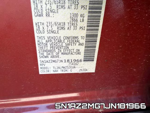 5N1AZ2MG7JN181966