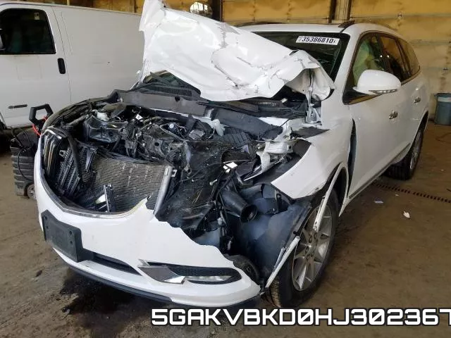 5GAKVBKD0HJ302367