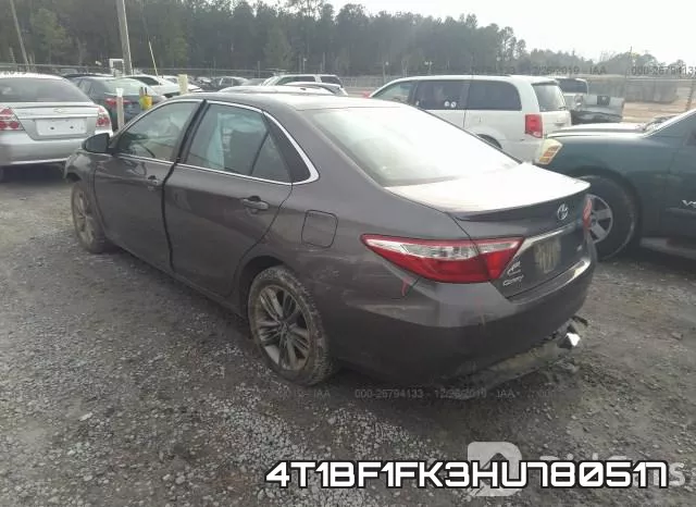 4T1BF1FK3HU780517