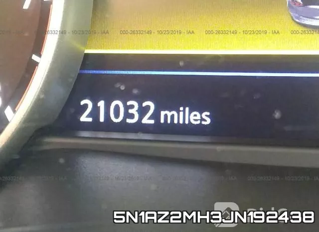 5N1AZ2MH3JN192438
