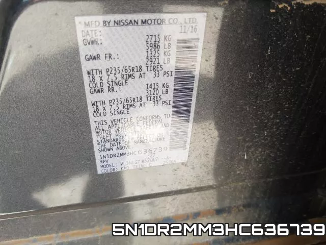 5N1DR2MM3HC636739