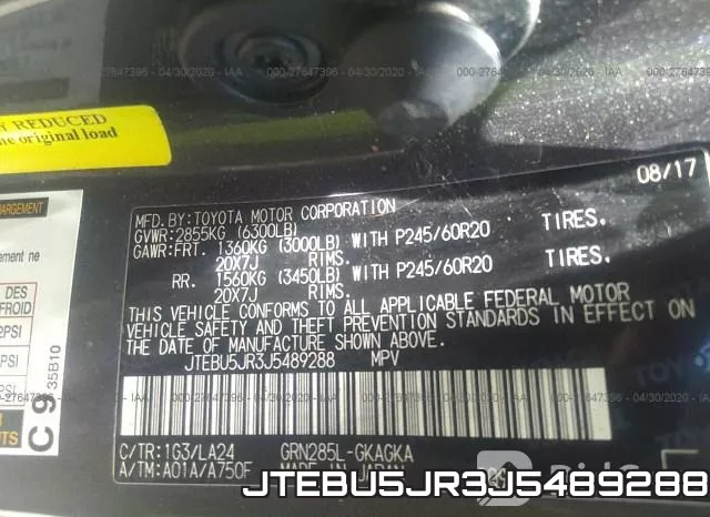 JTEBU5JR3J5489288