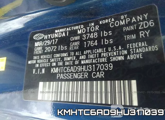 KMHTC6AD9HU317039