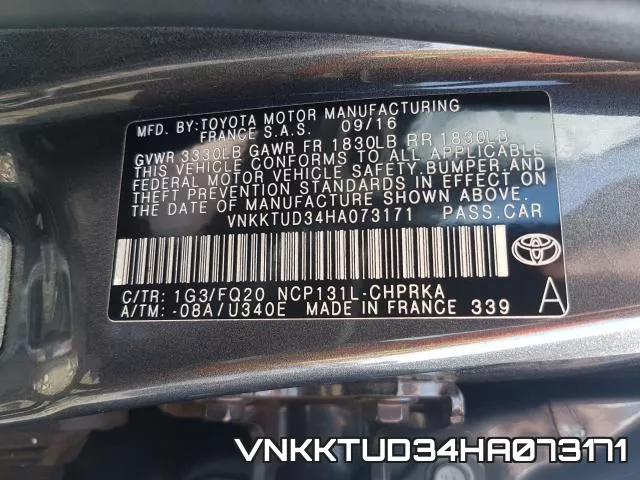 VNKKTUD34HA073171