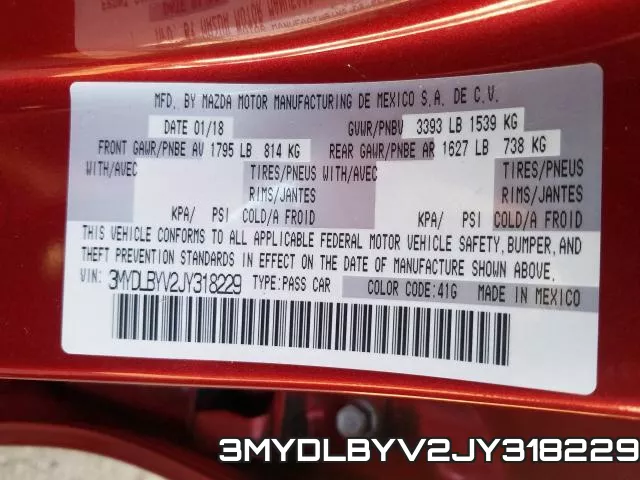 3MYDLBYV2JY318229