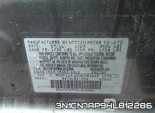 3N1CN7AP9HL812286